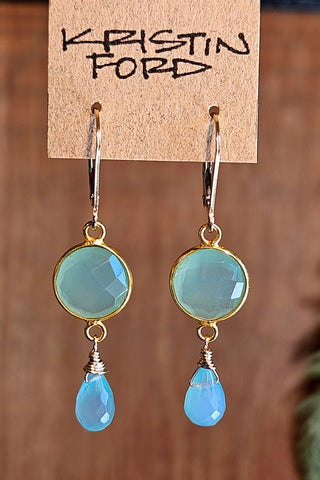 GF) Chalcedony Earrings EBL4725G