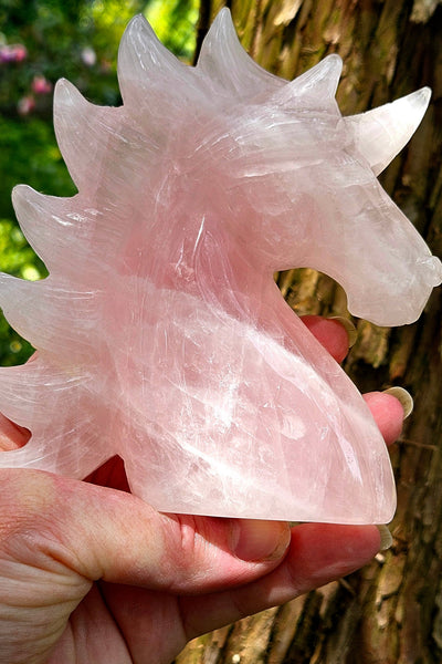 Rose Quartz Unicorn