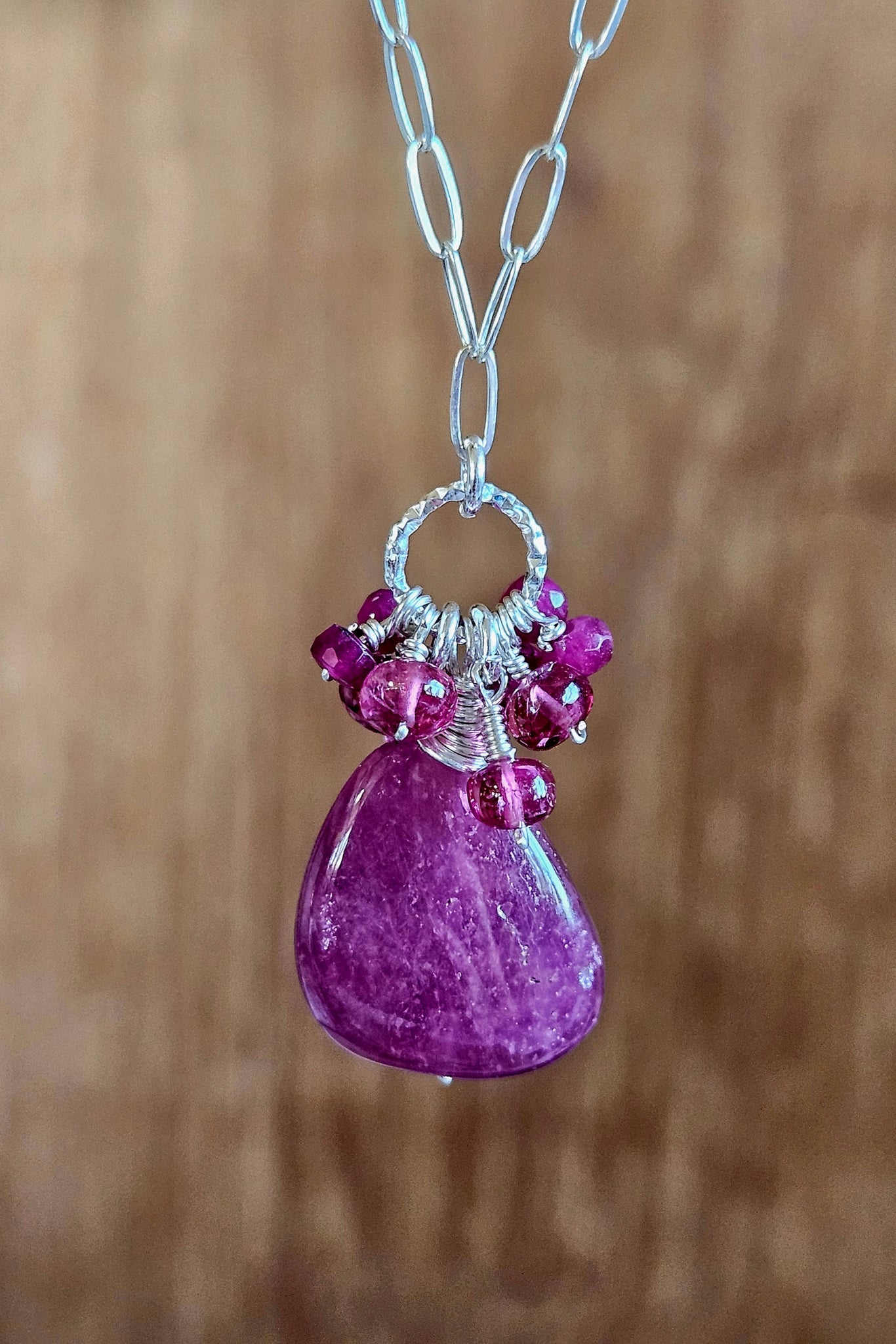 One of a Kind Ruby Necklace
