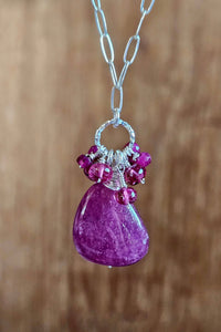 One of a Kind Ruby Necklace