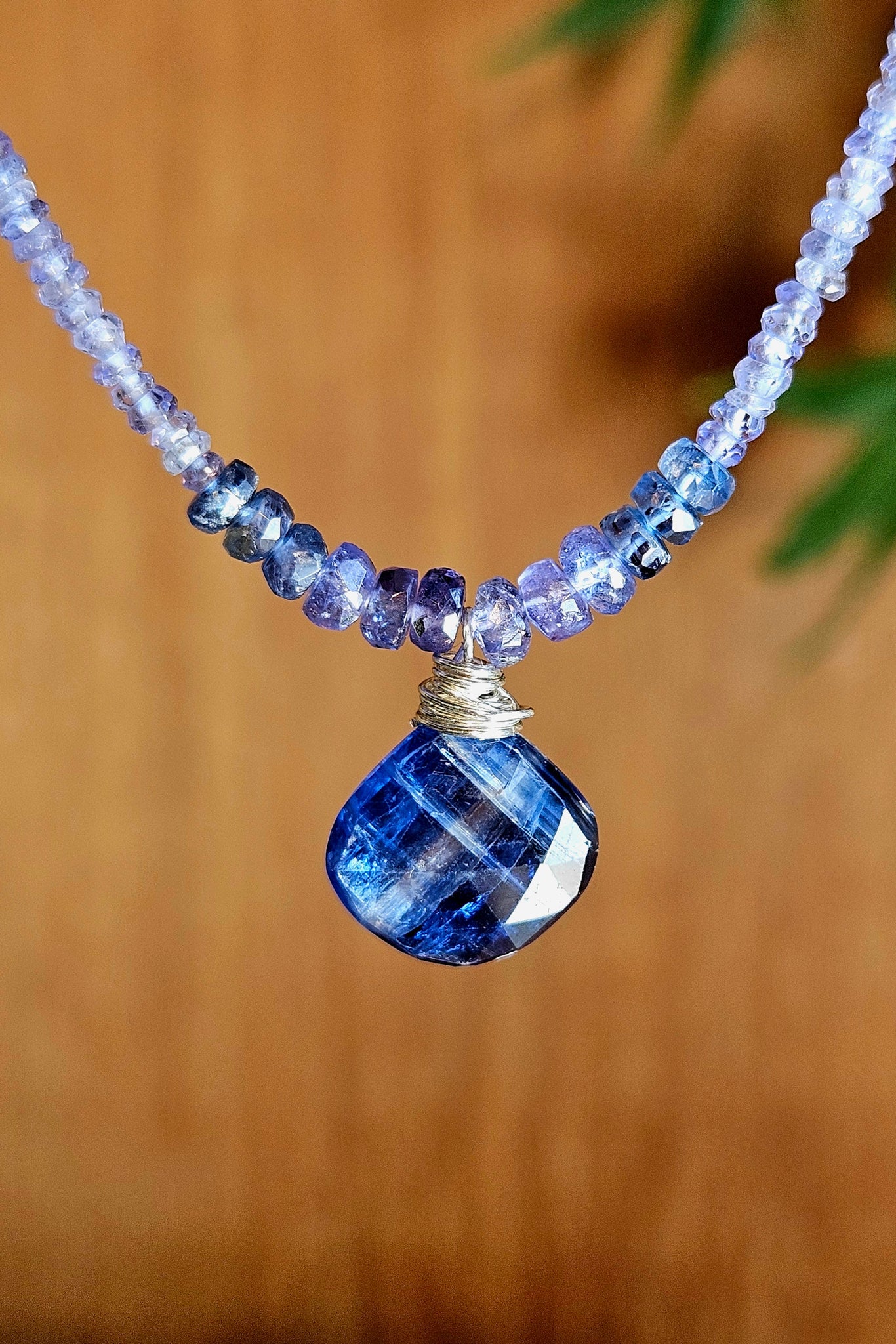 Kyanite & Tanzanite Necklace  NBL5025