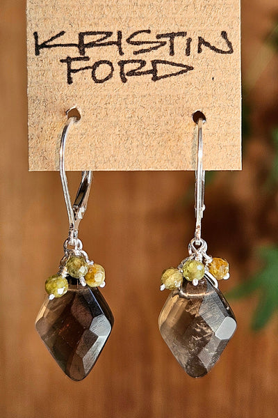 Smoky Quartz Earrings  EBR2925