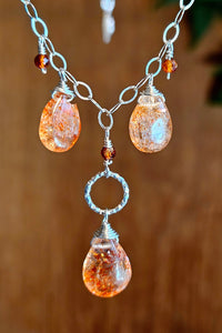 Sunstone Necklace  NRD0225