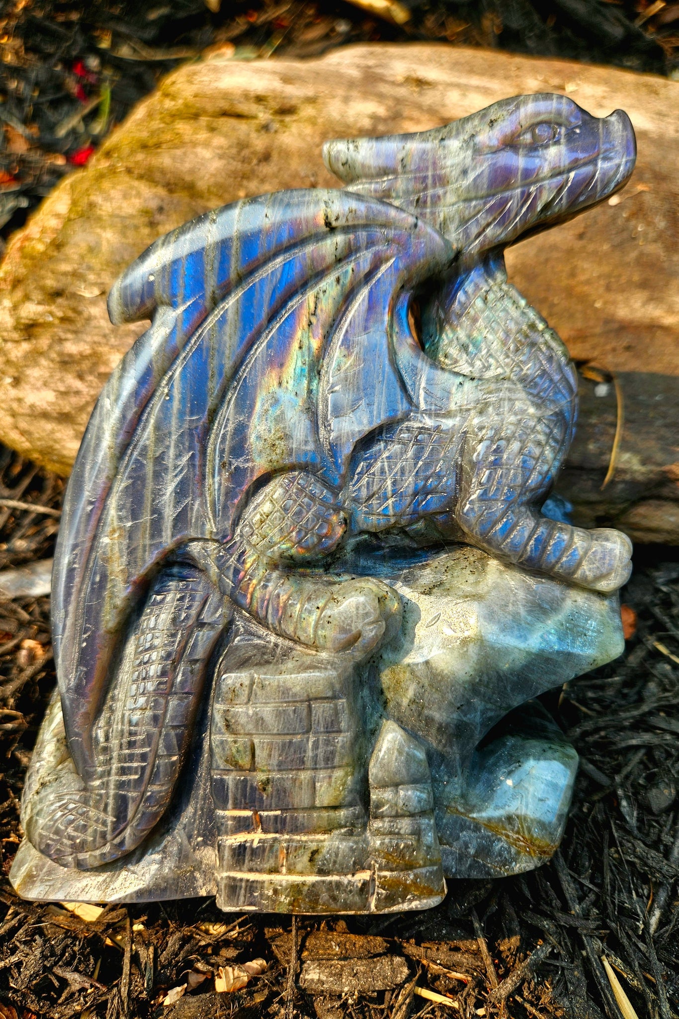 Labradorite Dragon