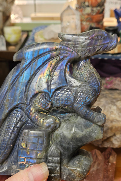 Labradorite Dragon
