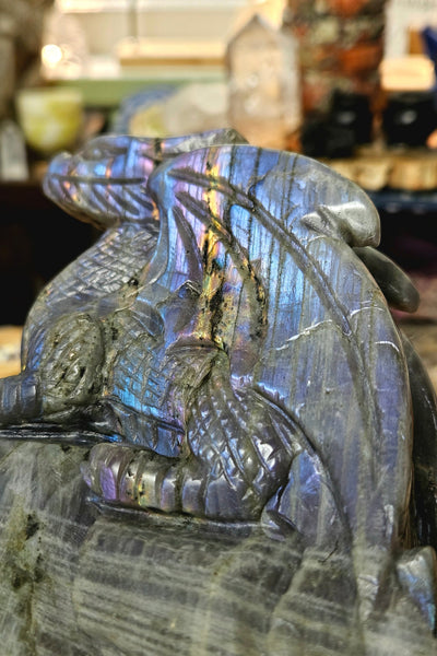 Labradorite Dragon
