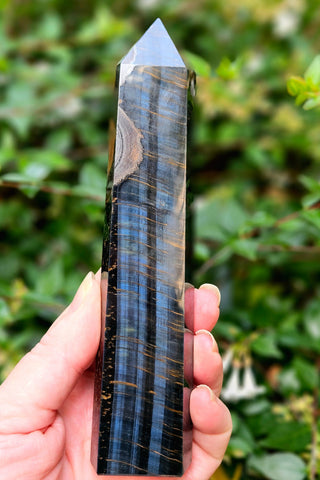 Blue Tigers Eye Tower