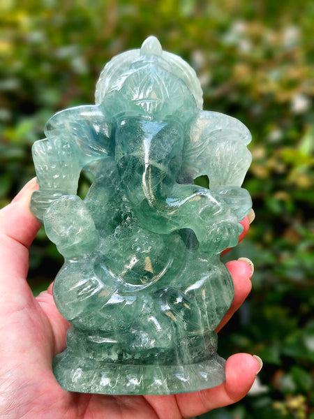 Fluorite Ganesh