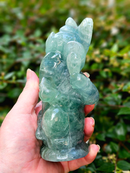 Fluorite Ganesh