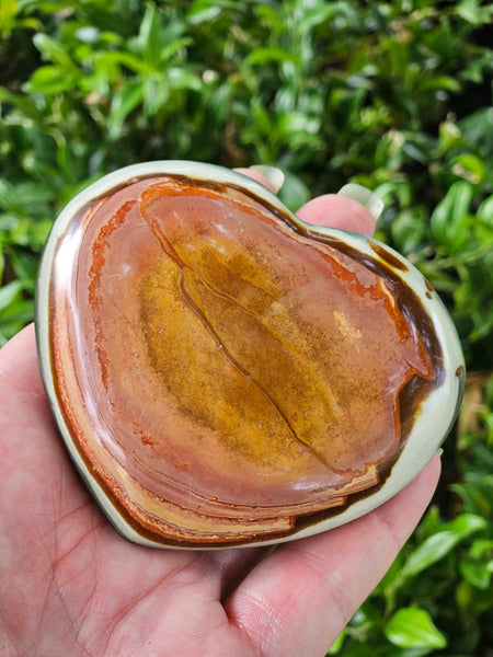 Polychrome Jasper Heart