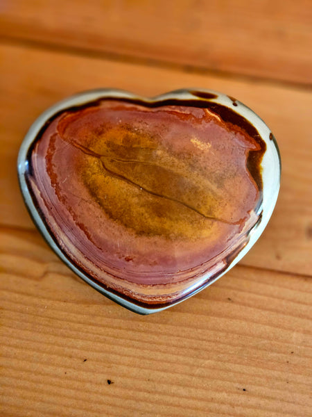 Polychrome Jasper Heart