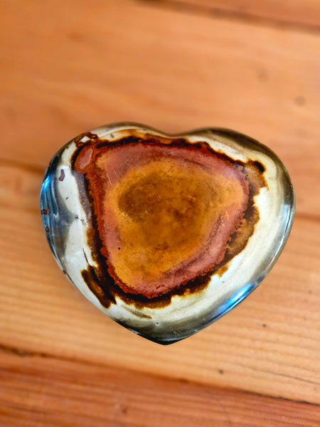 Polychrome Jasper Heart