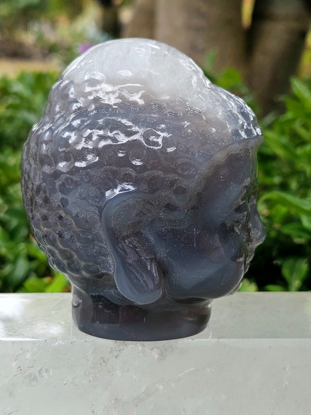 Chalcedony Buddha Head