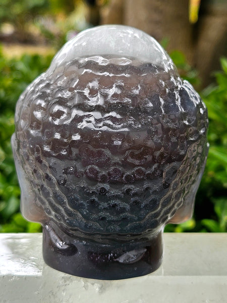 Chalcedony Buddha Head
