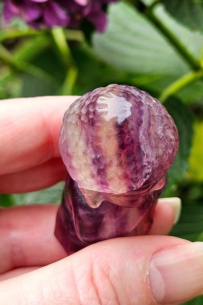 Rainbow Fluorite Buddha