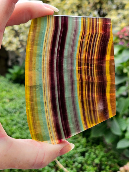 Rainbow Fluorite Slabs