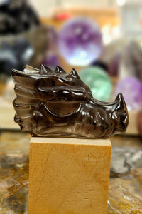 Smoky Quartz Dragon