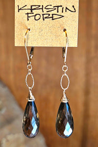 GF) Smoky Quartz Earrings  EBR4325G