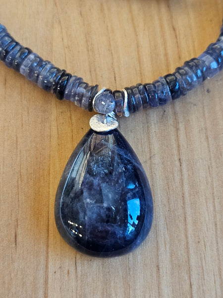 Iolite Necklace  NBL7625