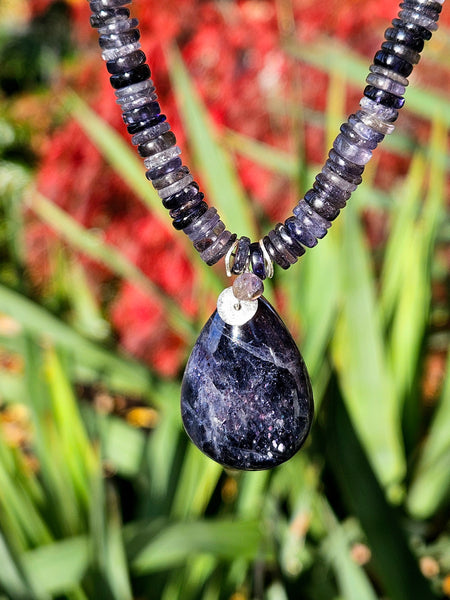 Iolite Necklace  NBL7625
