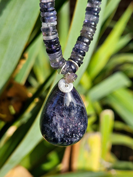 Iolite Necklace  NBL7625