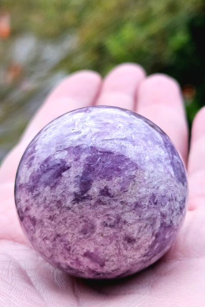 Charoite Sphere