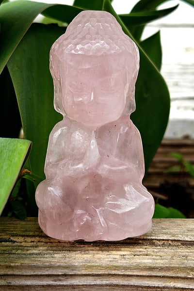 Rose Quartz Buddha