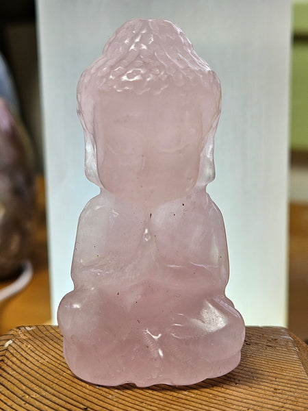 Rose Quartz Buddha