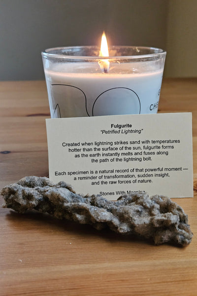 Fulgurite  (Petrified Lightening)