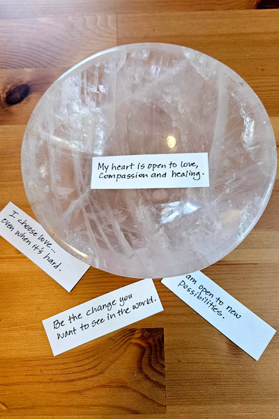 Rose Quartz Bowl