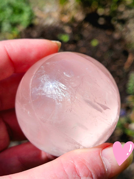 Rose Quartz Sphere