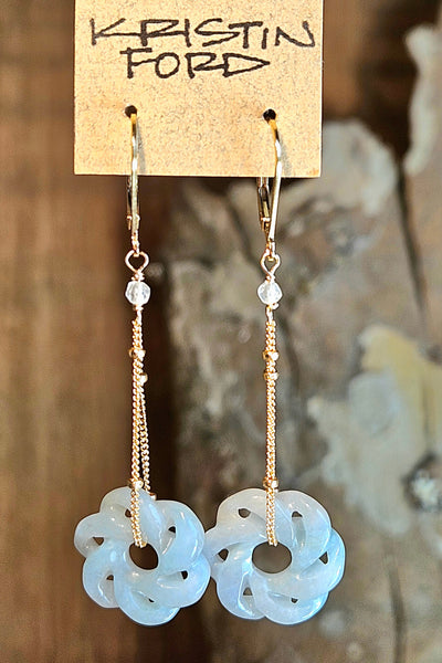 GF) Jade Earrings  EWH4526G