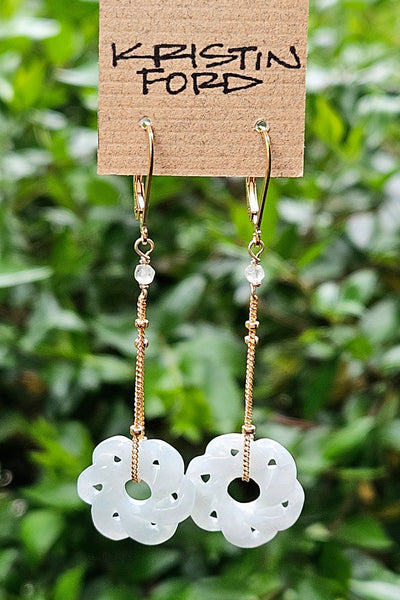 GF) Jade Earrings  EWH4526G