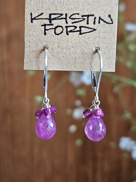 Ruby Earrings  ERD4526