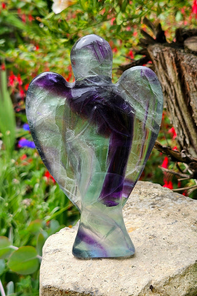 Rainbow Fluorite Angel