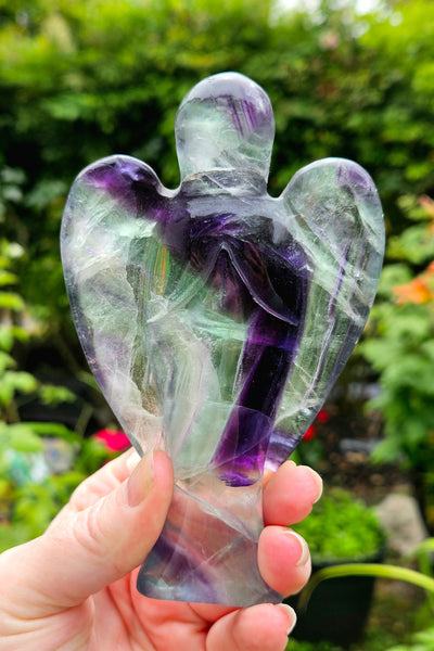 Rainbow Fluorite Angel