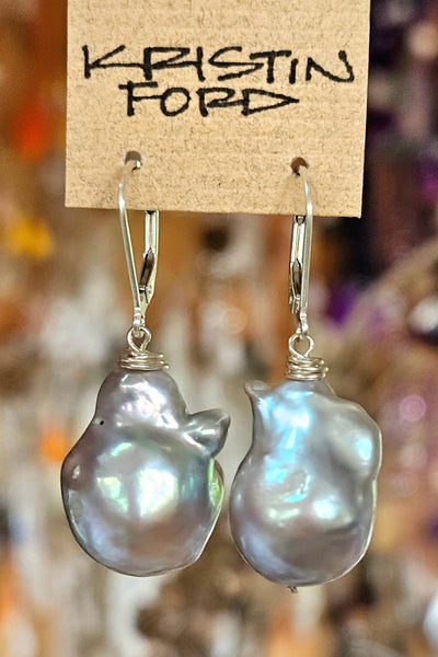 Baroque Pearl Earrings
