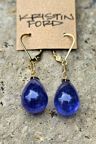 GF) One of a Kind Tanzanite Earrings