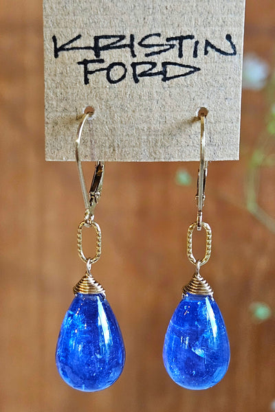GF) One of a Kind Tanzanite Earrings