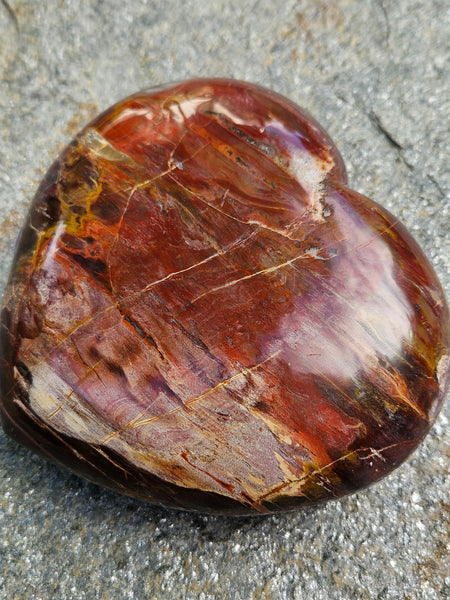 Petrified Wood Heart