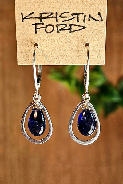 Sapphire, Ruby & Rhodolite Necklace    NBL8026
