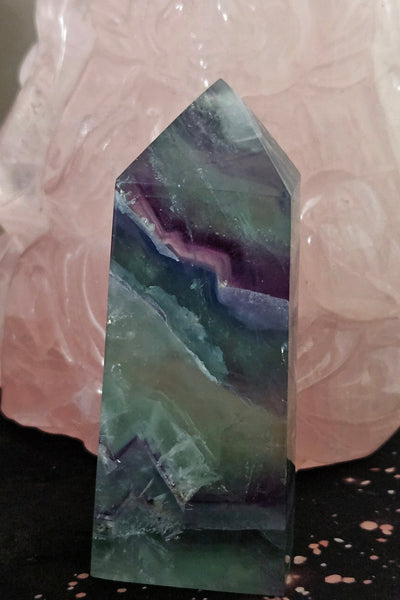Rainbow Fluorite Tower
