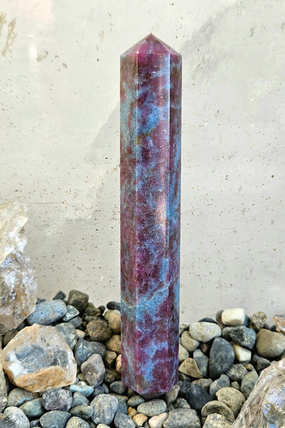 Ruby Kyanite Double Terminated Wand