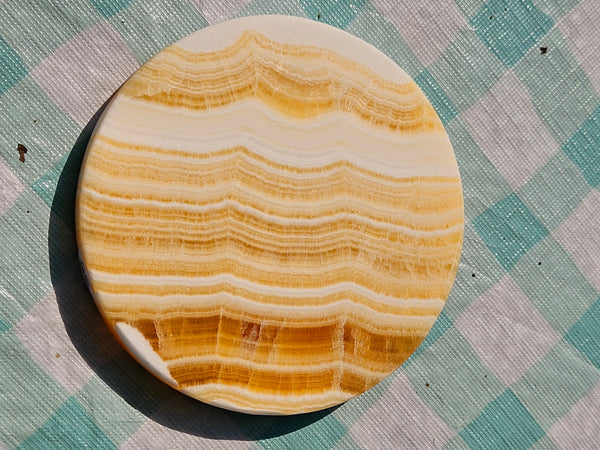 Creamsicle Calcite Mini Altar Base