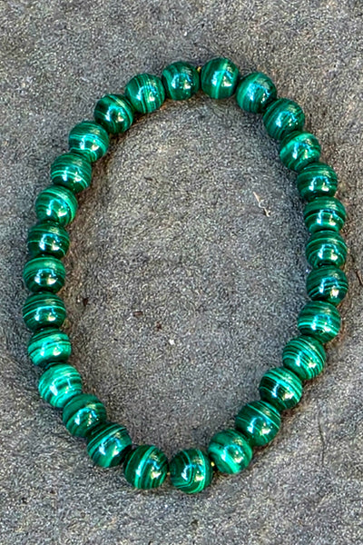 Malachite Stretchy Bracelet