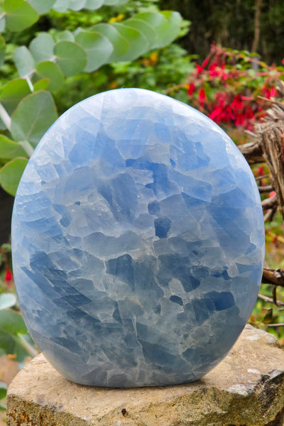 Blue Calcite Free Form