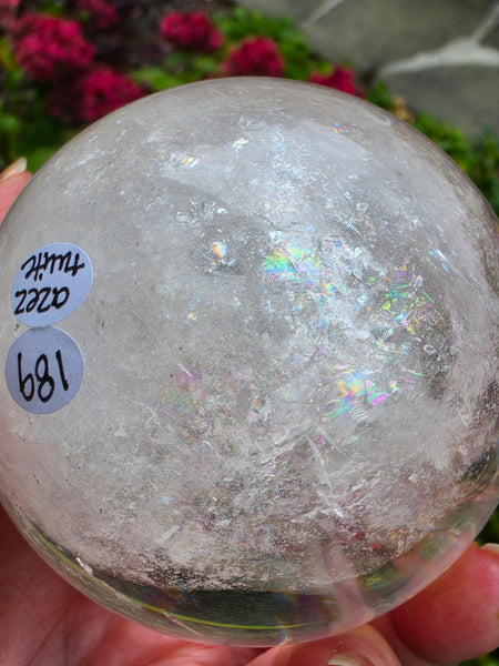 Azeztulite Quartz Sphere