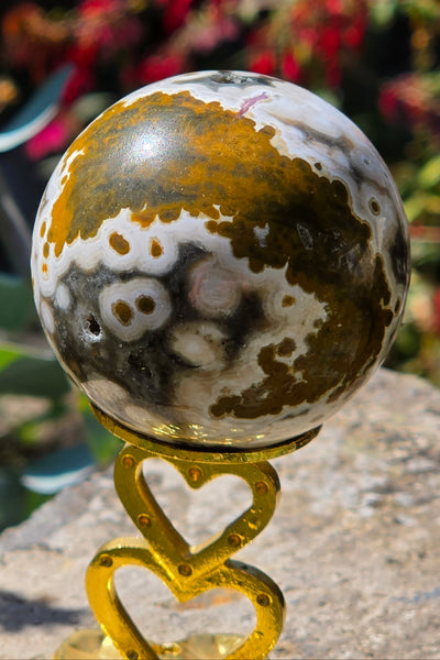 Ocean Jasper Sphere