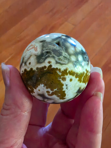 Ocean Jasper Sphere