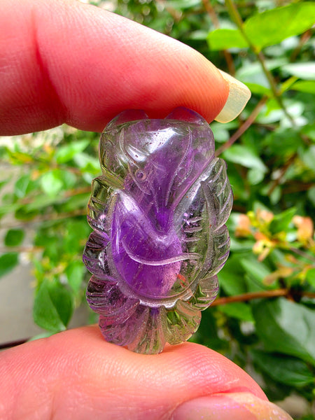 Ametrine Nine-Tailed Fox - One of a Kind